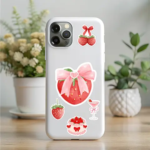 10 best sales स्ट्रॉबेरी शॉर्टकेक स्टिकर - №1