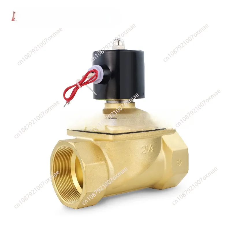 All copper large diameter large valve body DN80 solenoid valve