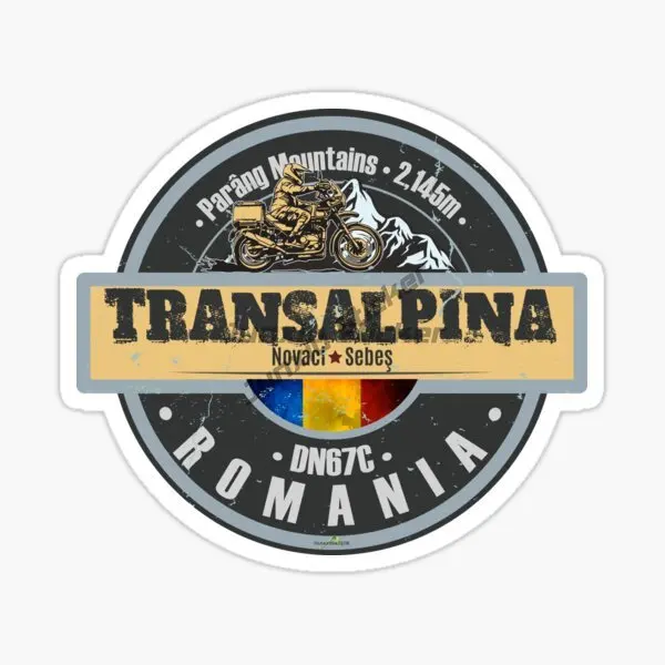 

Romania Transalpina Car Sticker Vinyl Waterproof Self-Adhesive Motorcycle Bumper Wall Off-Road Decal