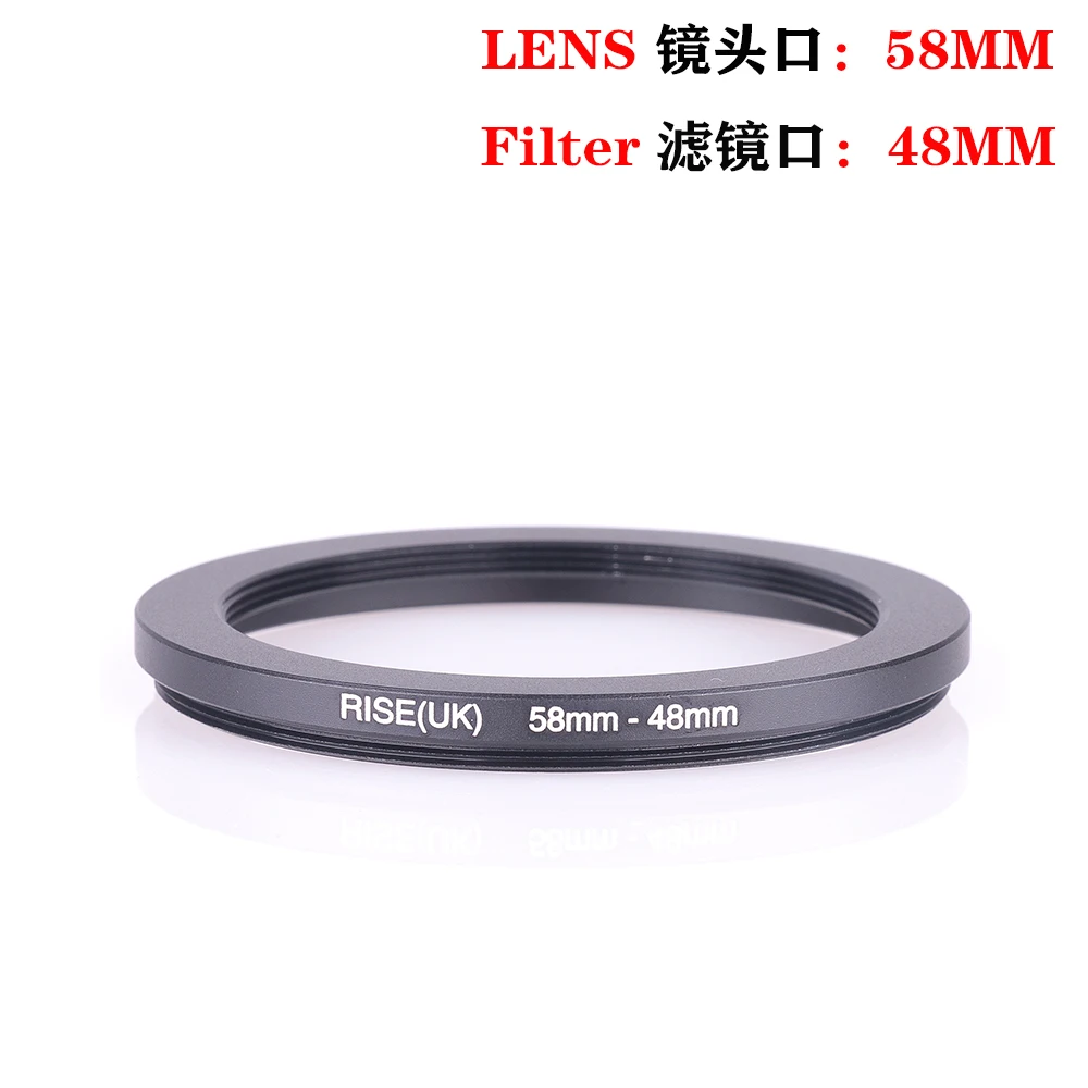 Camera lens Filter Adapter Ring Step Up Ring Metal for 58mm lens - 49 52 55 58 62 67 72 77 82mm UV ND CPL Lens Hood etc.