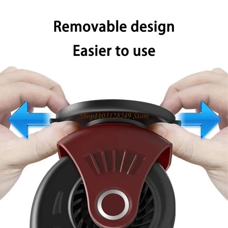 

N5KD 12V Automotive Heating Fan With Defrosting Capability For Quick Cabin Warming Up And Ice Removal Cold Weather Travel