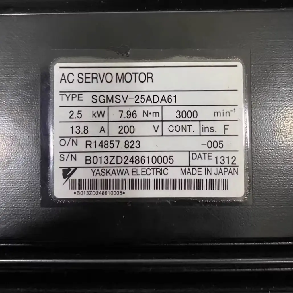 

Серводвигатель SGMSV-25ADA61, новый, быстрая доставка, SGMSV 25ADA61