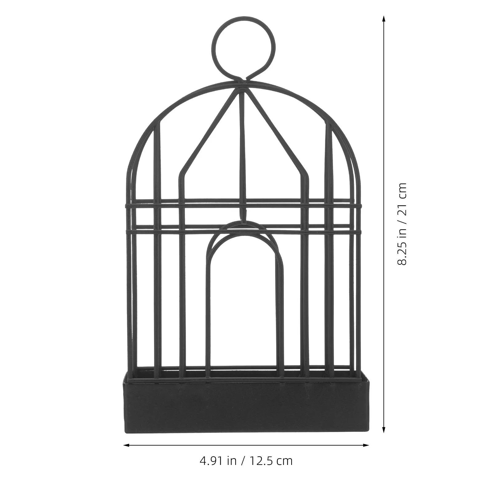 Iron Retro Birdcage Incense Coil Holder Stand Home Bedroom Living Room Decoration Black Sandalwood Coil Bracket