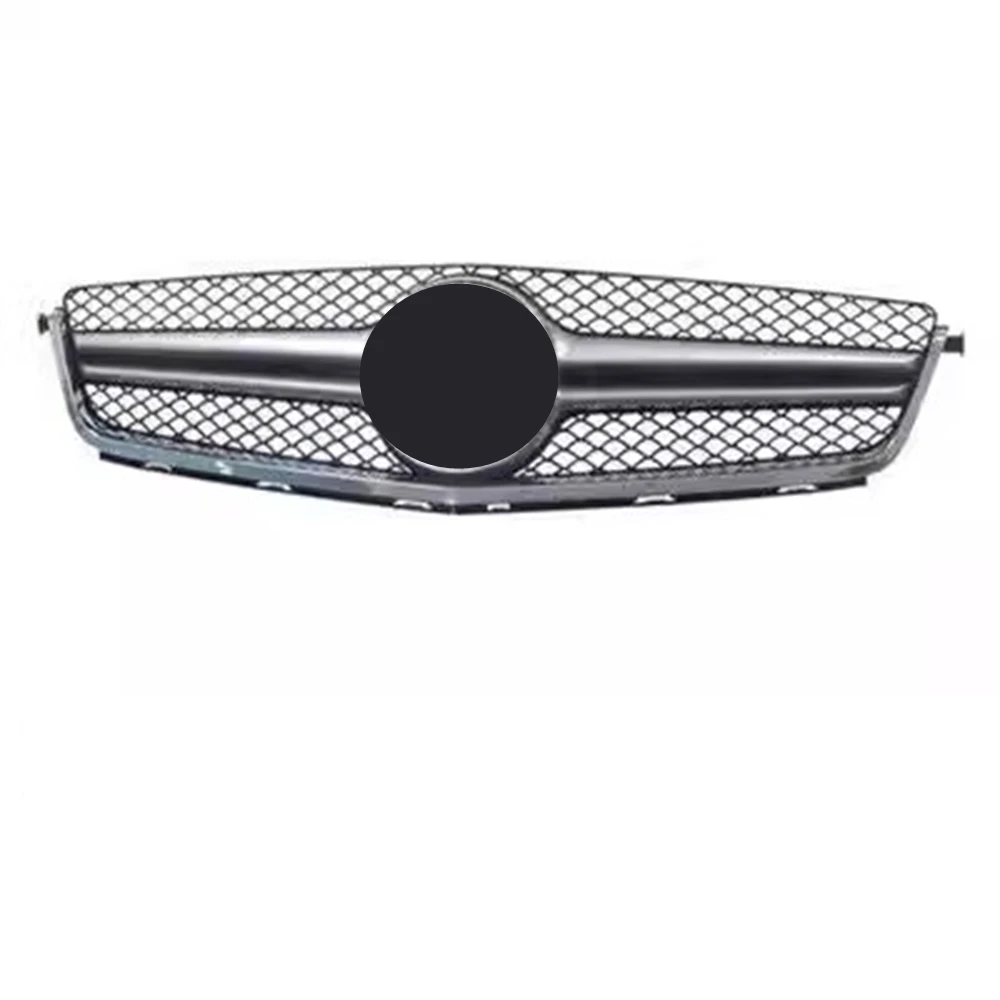 Car Front Bumper Grill Radiator Grille Racing Grill for 07-13 Mercedes-Benz C class W204 C63