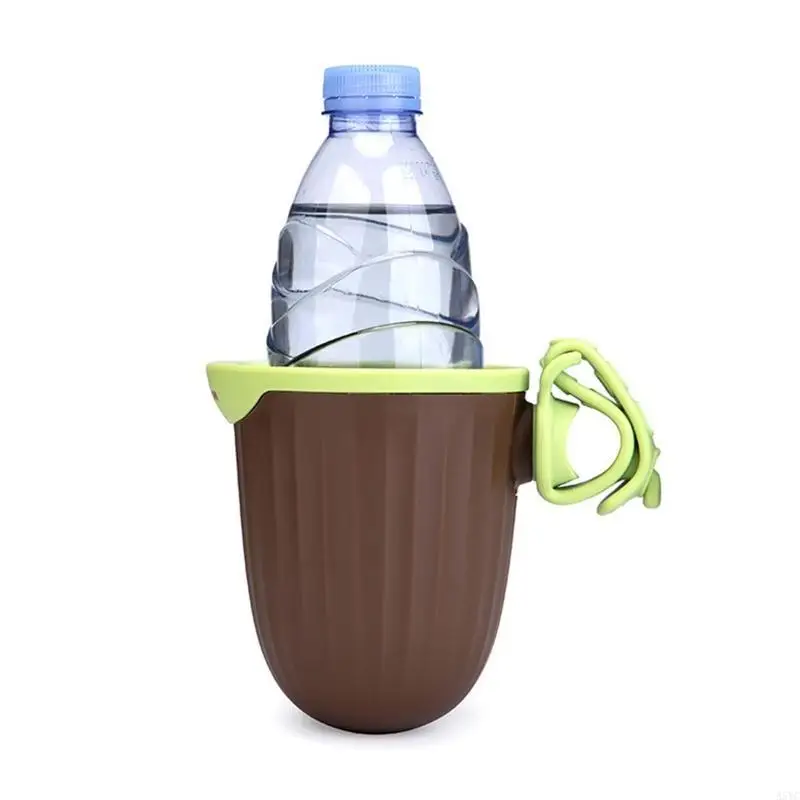 A5YC Stroller Cup Holder 360 Degrees Universal Rotation Milk Bottle Water Cups for Outdoor Traveling Baby Girls Boys Drinking