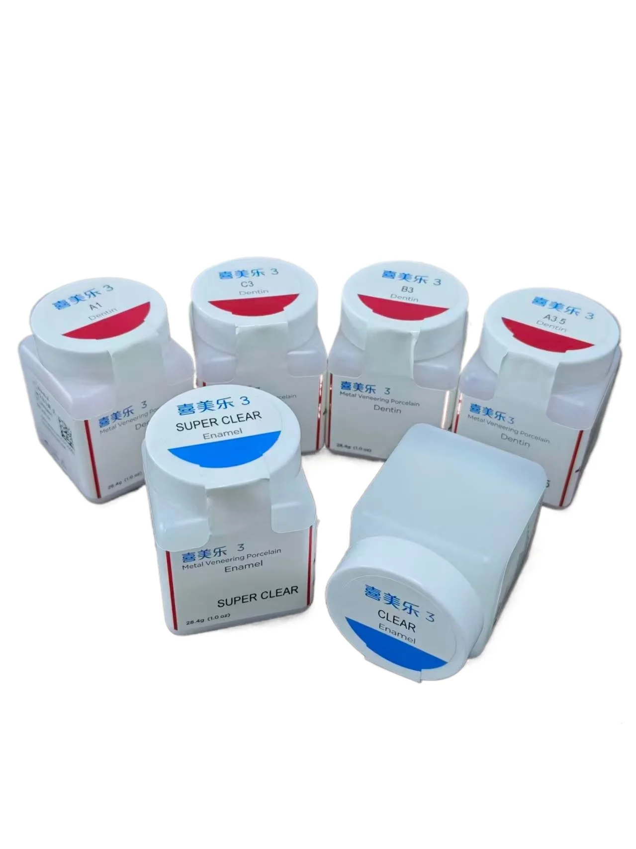 Dentsply Sirona Ceramco3 Dentin Porcelain Powder 28.4g USA Made Metal‑Ceramic Powder For Metal Crown Bridge Veneer Restoration