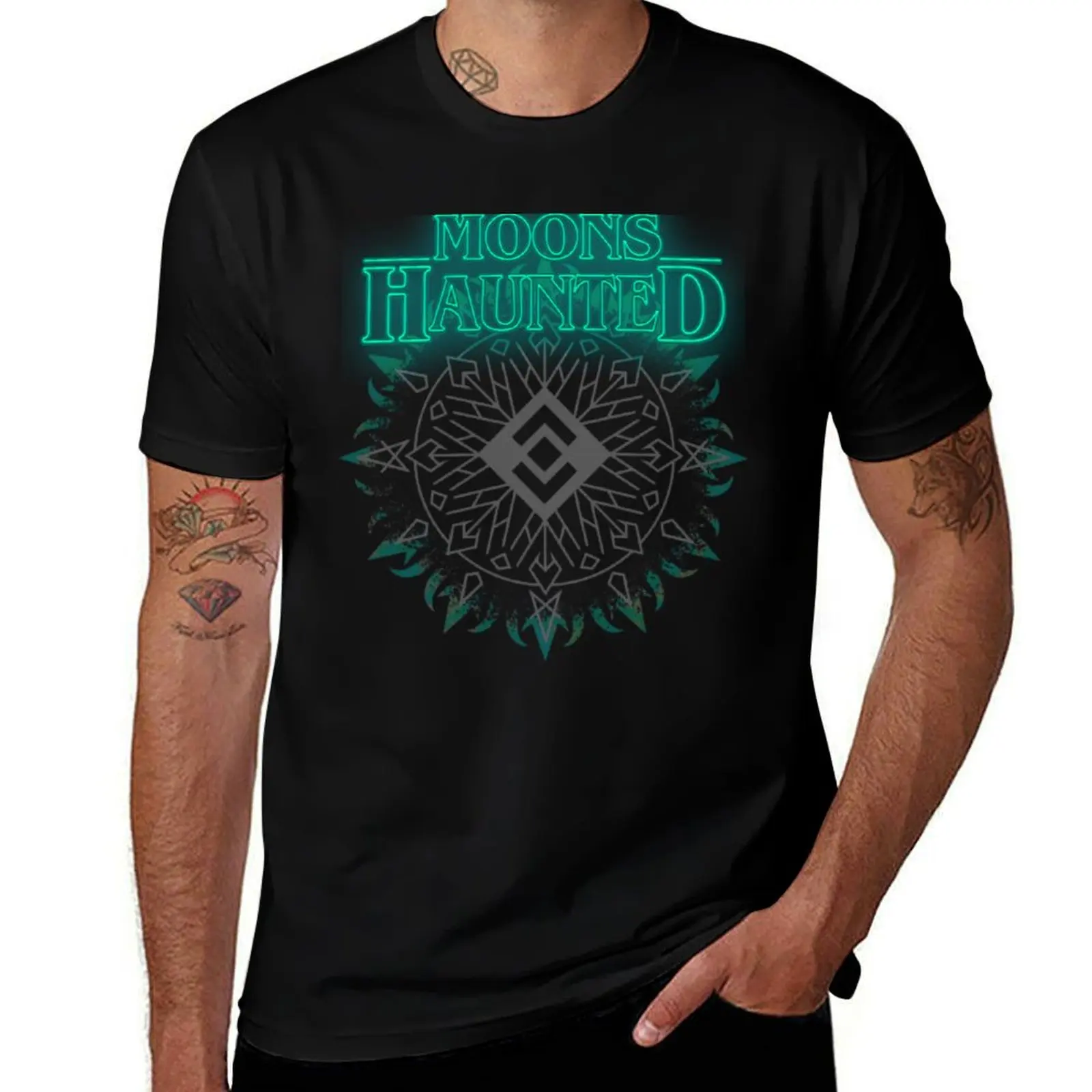Moons Haunted (light) T-Shirt Cool Dry Performance T-Shirt