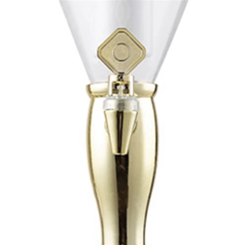 J1UL1N Single Draft Beer Drinking Machine 2L-Commercial Luminous Beer Tower, Wine Cannon For Bars And KTV