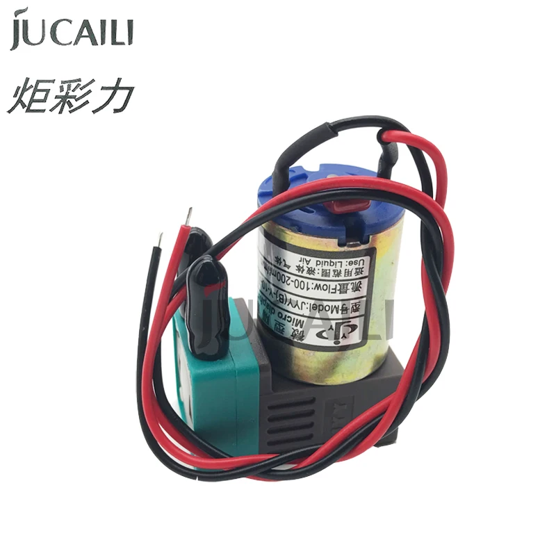 Jucaili Small Ink Pump for Galaxy Wit Color Infiniti Phaeton Solvent Plotter Printer JYY 3W 24V 100-200ml/min Micro-Ink Pump