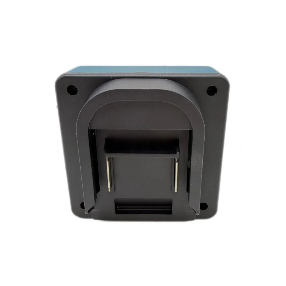 

Синий инвертор 18-21 В, портативный инвертор мощности, аккумулятор, концентратор питания USB-C, совместимость с широким напряжением, выходной порт USB-A