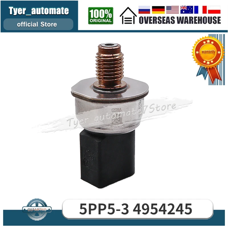 

For Cummins ISX 5PP5-3 4954245 Fuel Rail Pressure Sensor