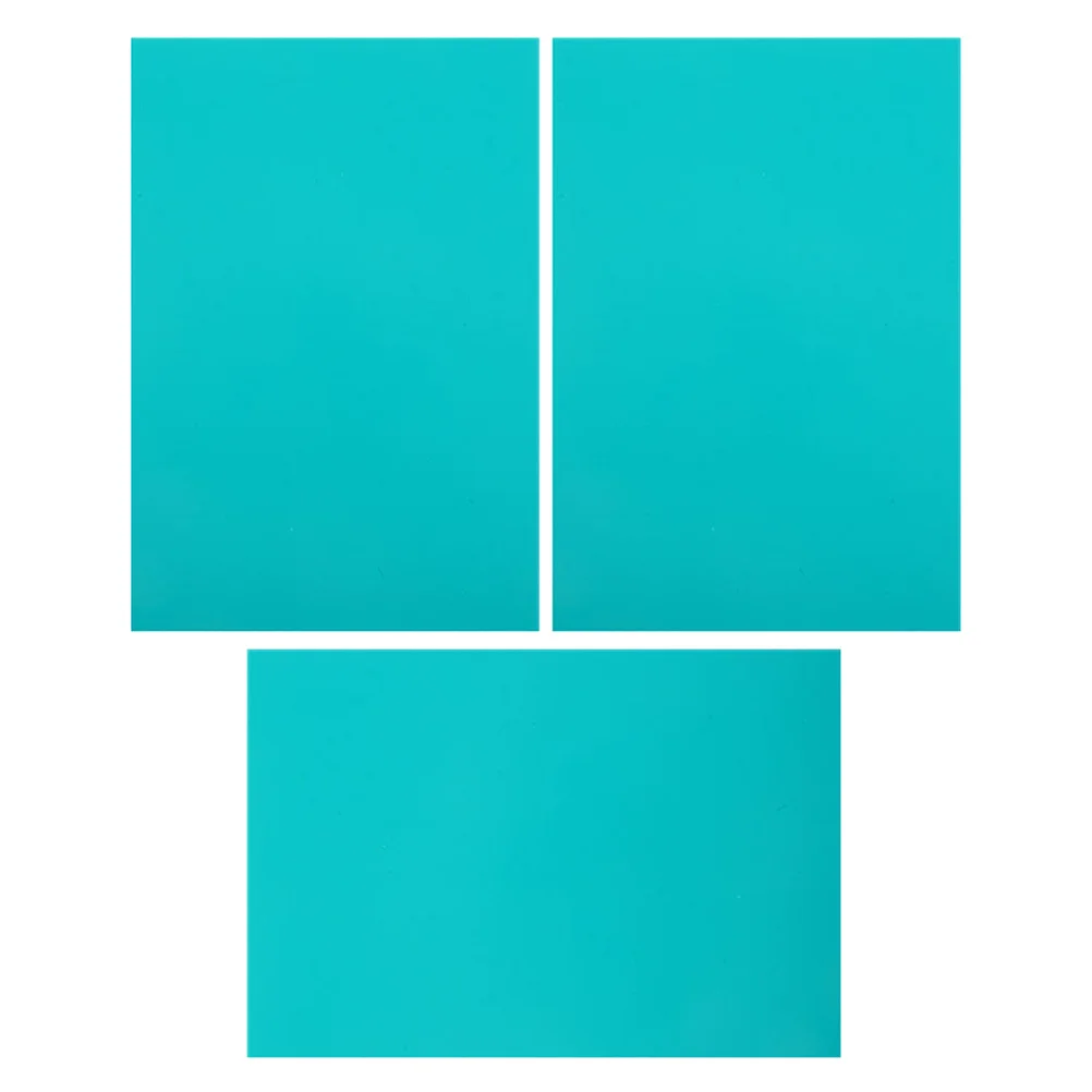 3 قطعة لوحة نحت بولي كلوريد الفينيل آمنة النقش الفن الحرفية حصيرة عدم الانزلاق قطع المجلس على الوجهين صياغة قطع منصات