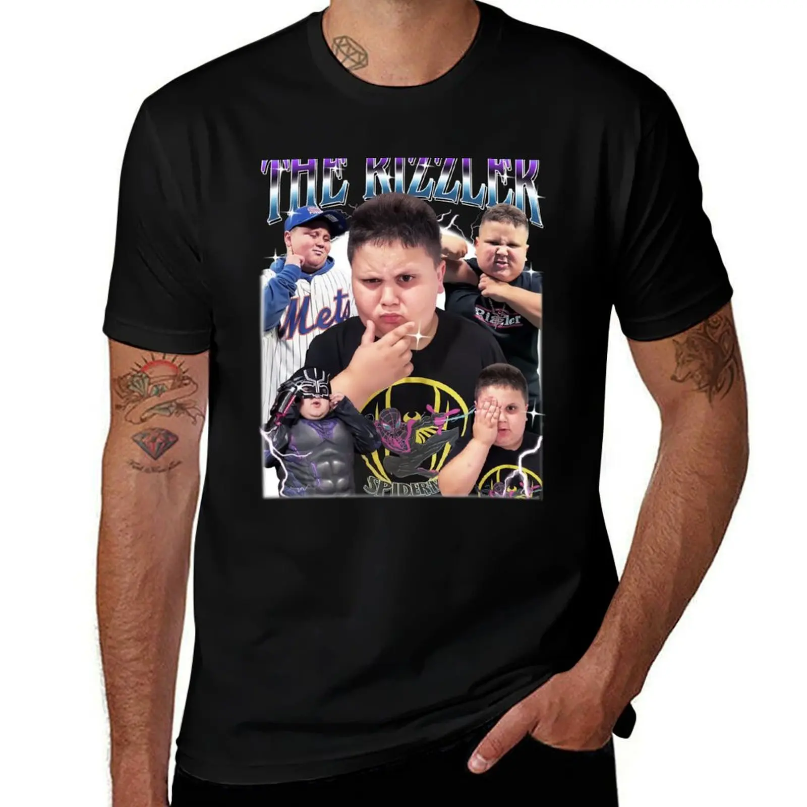 

The Rizzler Vintage T-Shirt graphic tee shirt man clothes anime shirt new gifts and t-shirts Men's cotton t-shirt