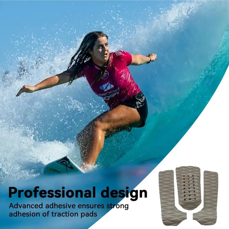 Surf Deck Traction Pad Surf Deck Pads Sterke Zelfklevende Tractie Mat Surfen Accessoires Comfortabele Skimboard Grip Pad Voor