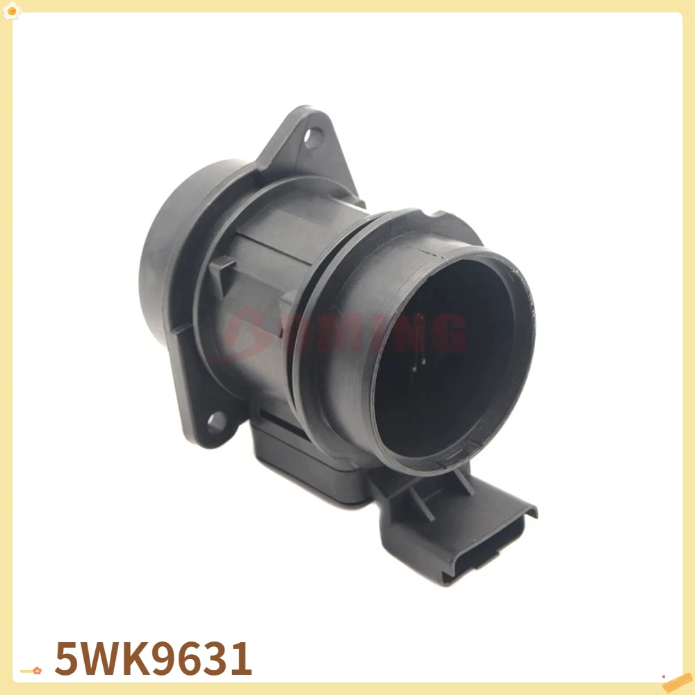 MAF Mass Air Flow Meters Sensor 9642212180 5WK9631 For Citroen C2 C3 Xsara Ford Fiesta Fusion Peugeot 1007 206 307 1.4 HDi