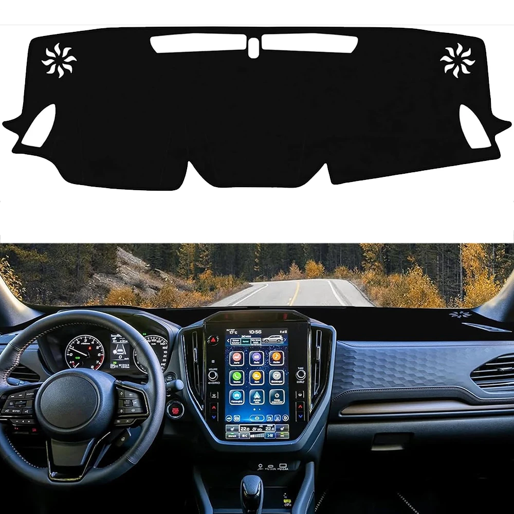 LHD For Subaru Forester 2025 2026 Car Dashboard Cover Mat Dash Board Sunshade Anti-UV Anti-Glare Pad Sun-proof Car Accessories
