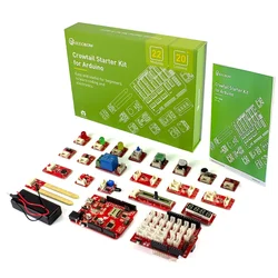 Crowtail Starter Kit for Arduino Electronic Component DIY Kit Programing Learning Kit for Beginner with 22 Lessons For Arduino
