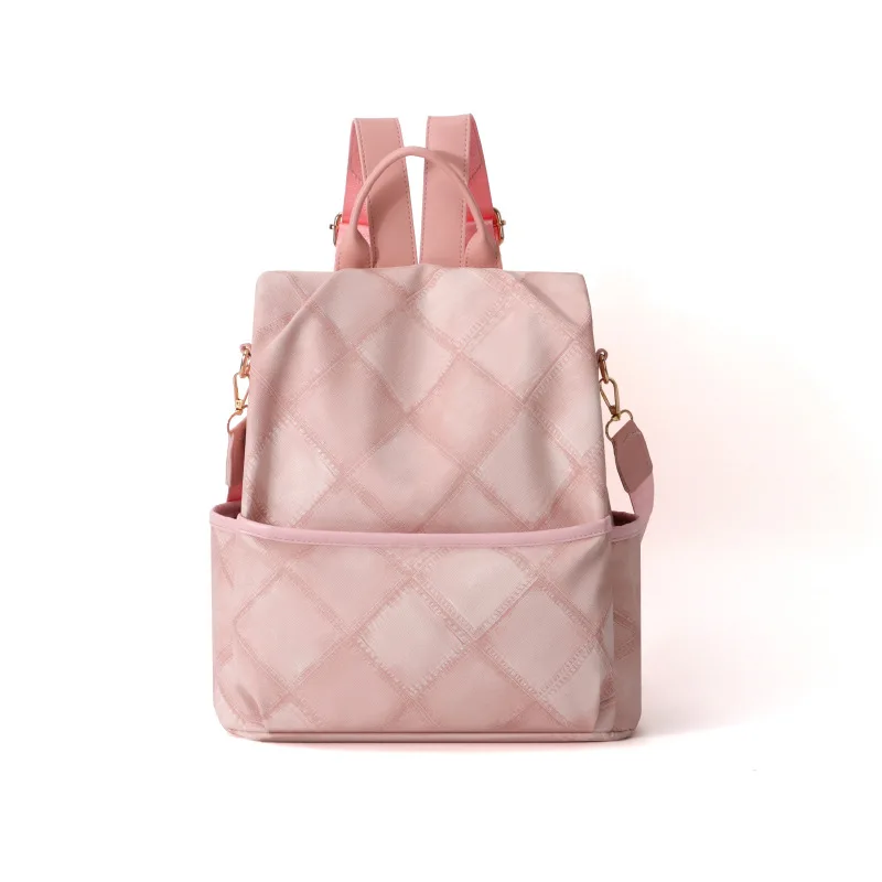 

Niche PU denim backpack for women, anti-theft bag, multifunctional, large capacity, single shoulder Crossbody bag back pack ita