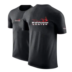 V strom Dl1000 Dl650 Adventure Motorcycle 2022 Men's New Short Sleeve T-Shirt Fashionable Comfortable Harajuku High Quality Tops