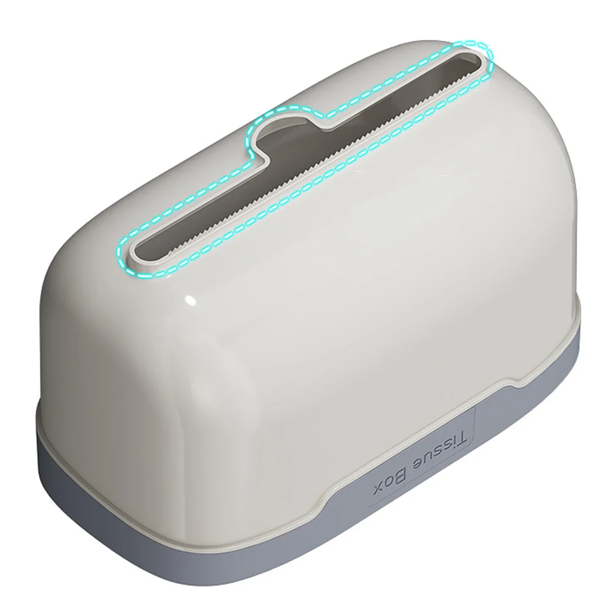 Waterproof Wall Mount Tissue Holder Box for Bathroom Toilet Paper Holder Storage Rack Punch-Free Storage Box Kitchen Supplies