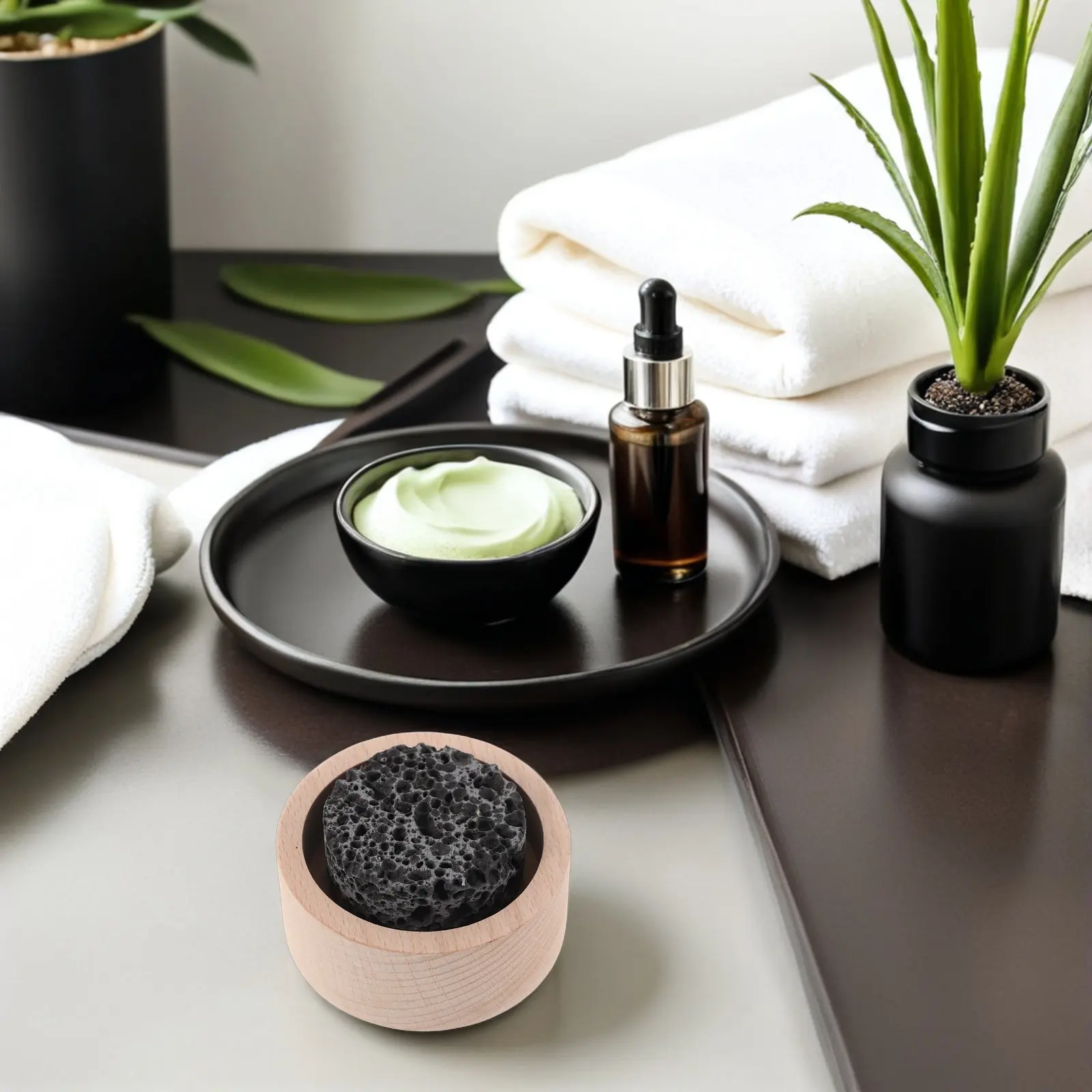 small-lava-rock-diffuser-passive-essential-oil-stone-with-wood-base-aromatherapy-decor-for-home-office-yoga-oil-diffuser-stone
