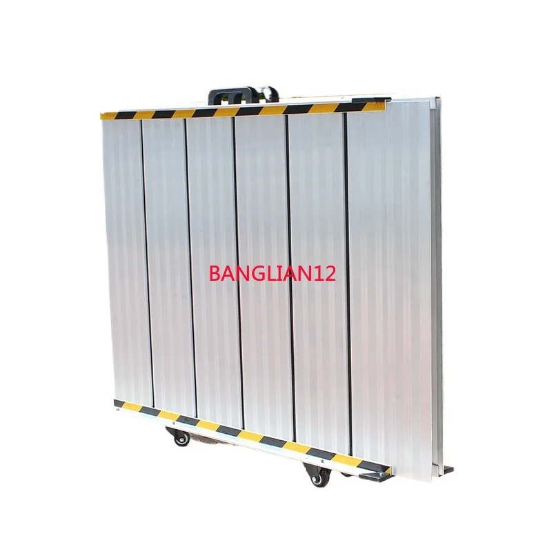 

Mobile ramp, aluminum alloy ramp plate, barrier-free ramp plate, aluminum alloy pedal folding