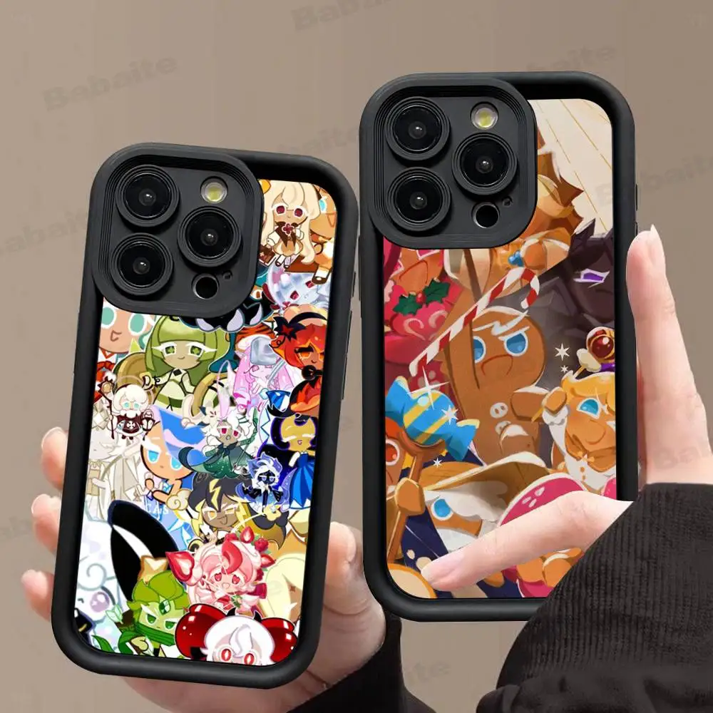 Игра C-Cookie Run Kingdom для iPhone 17, 15, 13, 12, 11, 14 Pro Max X XR XS 16 Plus, противоударная задняя крышка Candy