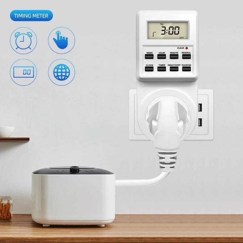 X9FA User Friendly Intelligent Plug With Integrated Timer&Display Suitable For Convenient Remote Control & Energy Efficiency