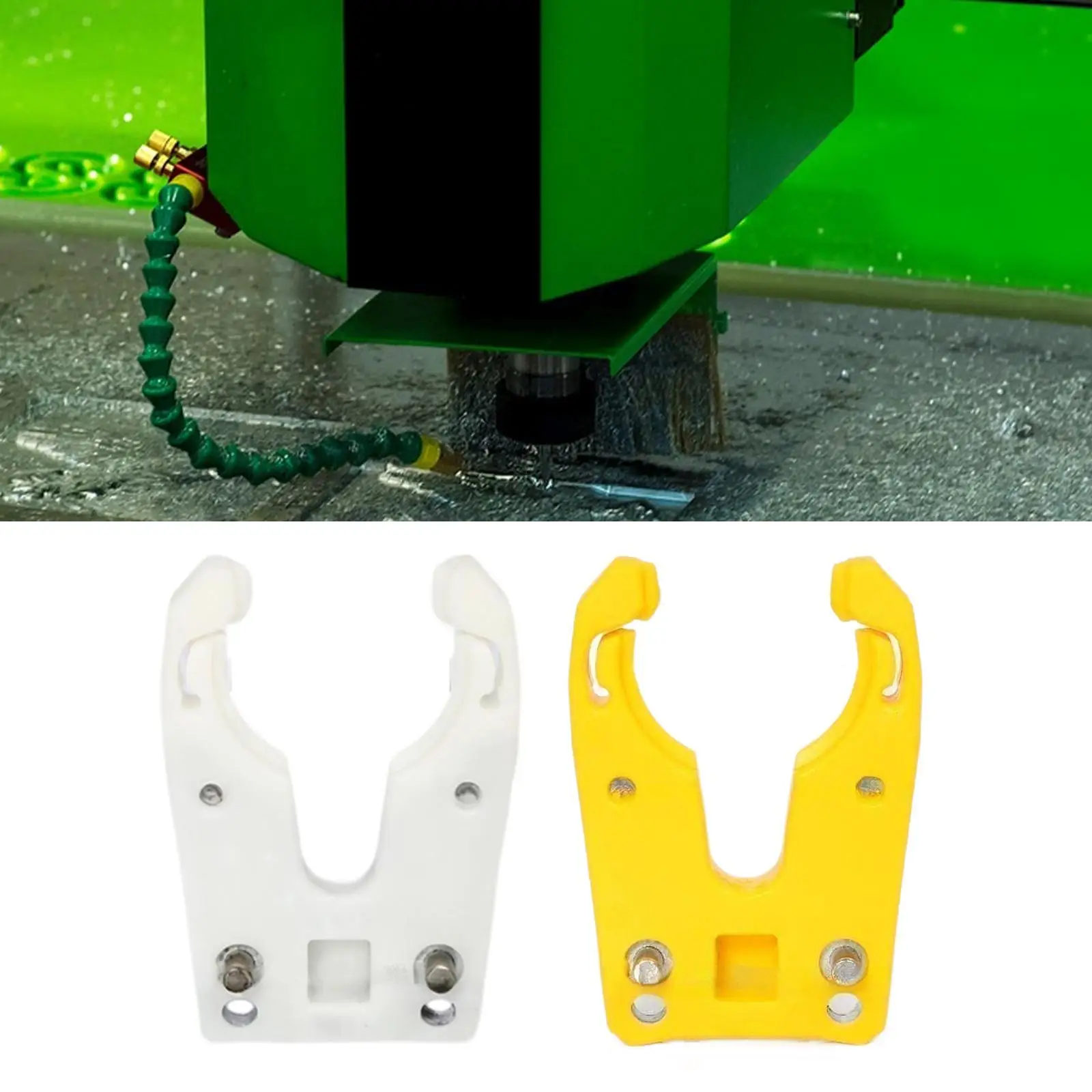 ISO30 Tool Holder Clamp ISO30 Cradle Fork Claw Convenient CNC Tool CNC Machines Sturdy Changer Slicer Holder Worker Replace