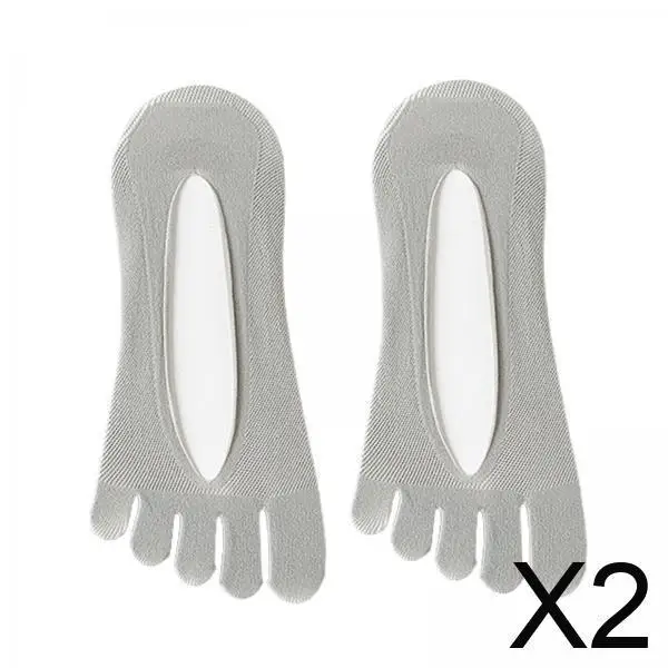 

Five Toe Socks Breathable Polyester Low Cut No Show Liner Comfortable Women Socks for Summer Casual Shoes