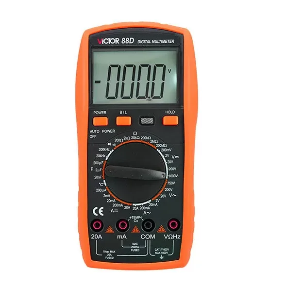 

VICTOR 88D Usb Digital Meter Automatic Multimeter LCD Display With Backlight