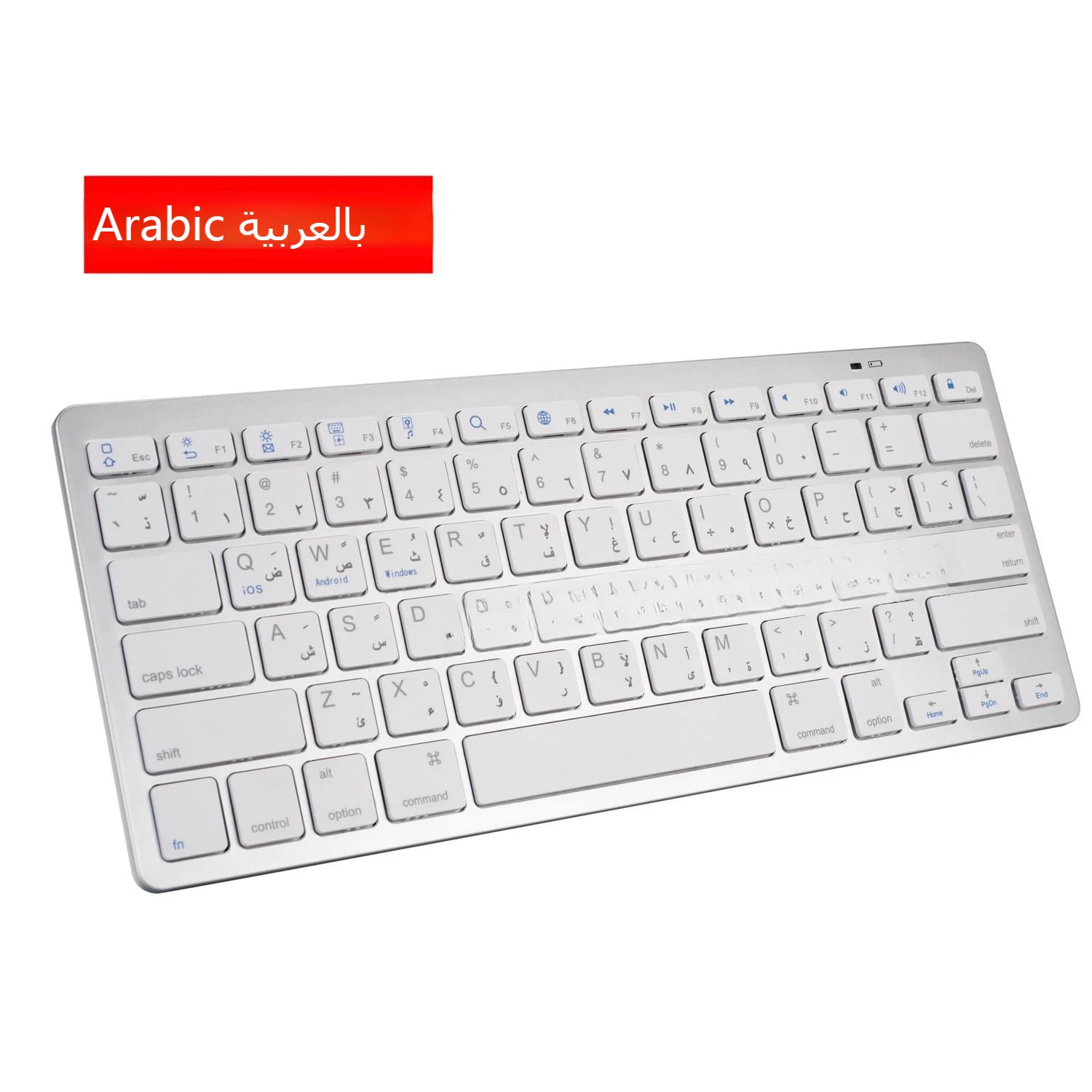 Russian/Spanish/Thai/Korean Bluetooth Keyboard Lightweight Portable Mute WIreless Keyboard for tablets laptops Scissor structure