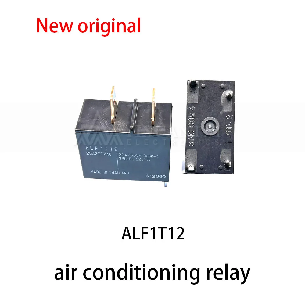 (5pcs~10pcs) 100% New relay ALF1T12 12V 12VDC 4-pin 20A DC12V air conditioning relay