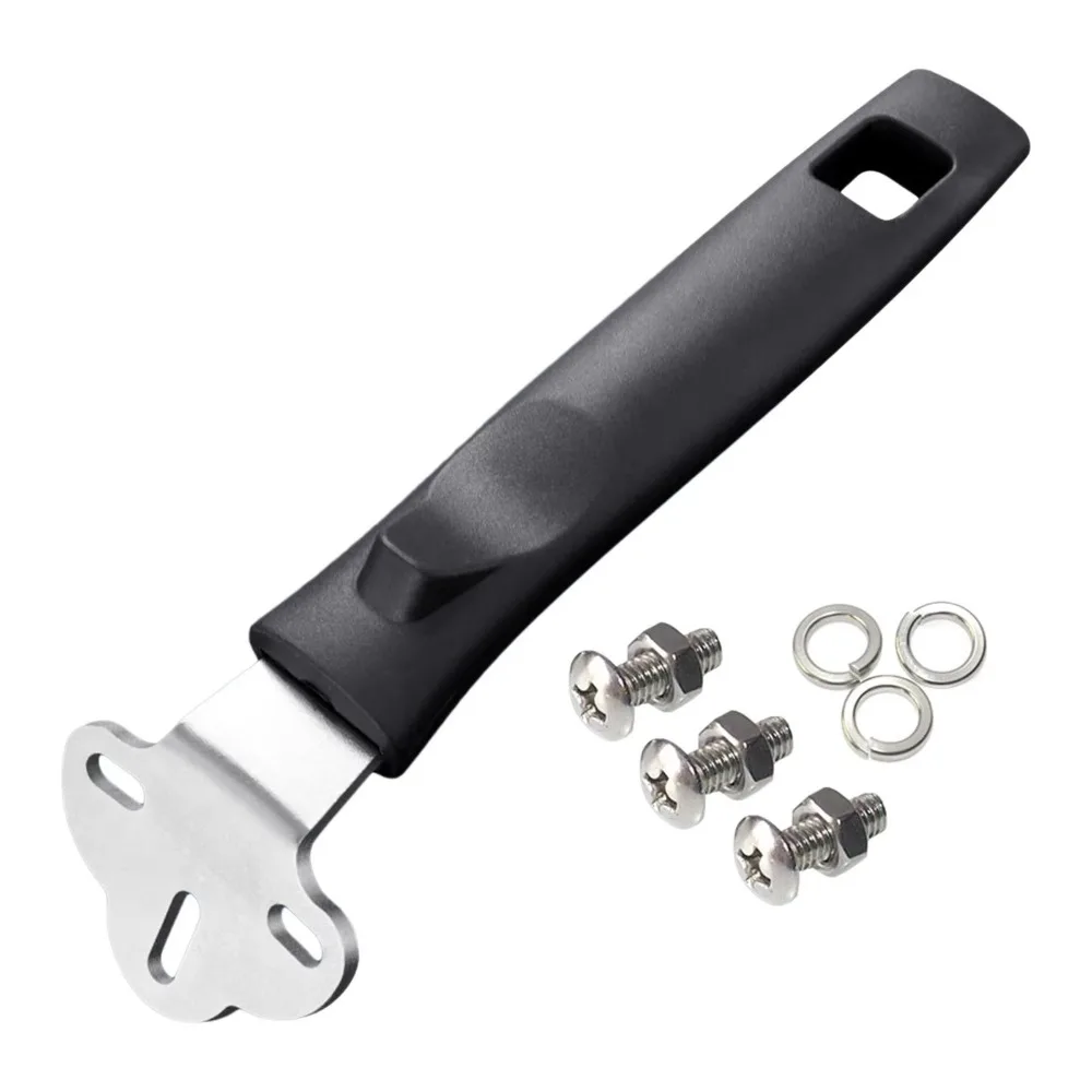 

Universal Cookware Pot Handle Detachable with Screws Three-hole Wok Handle Anti-Scalding Pot Handle for Fry Kitchen Cookware