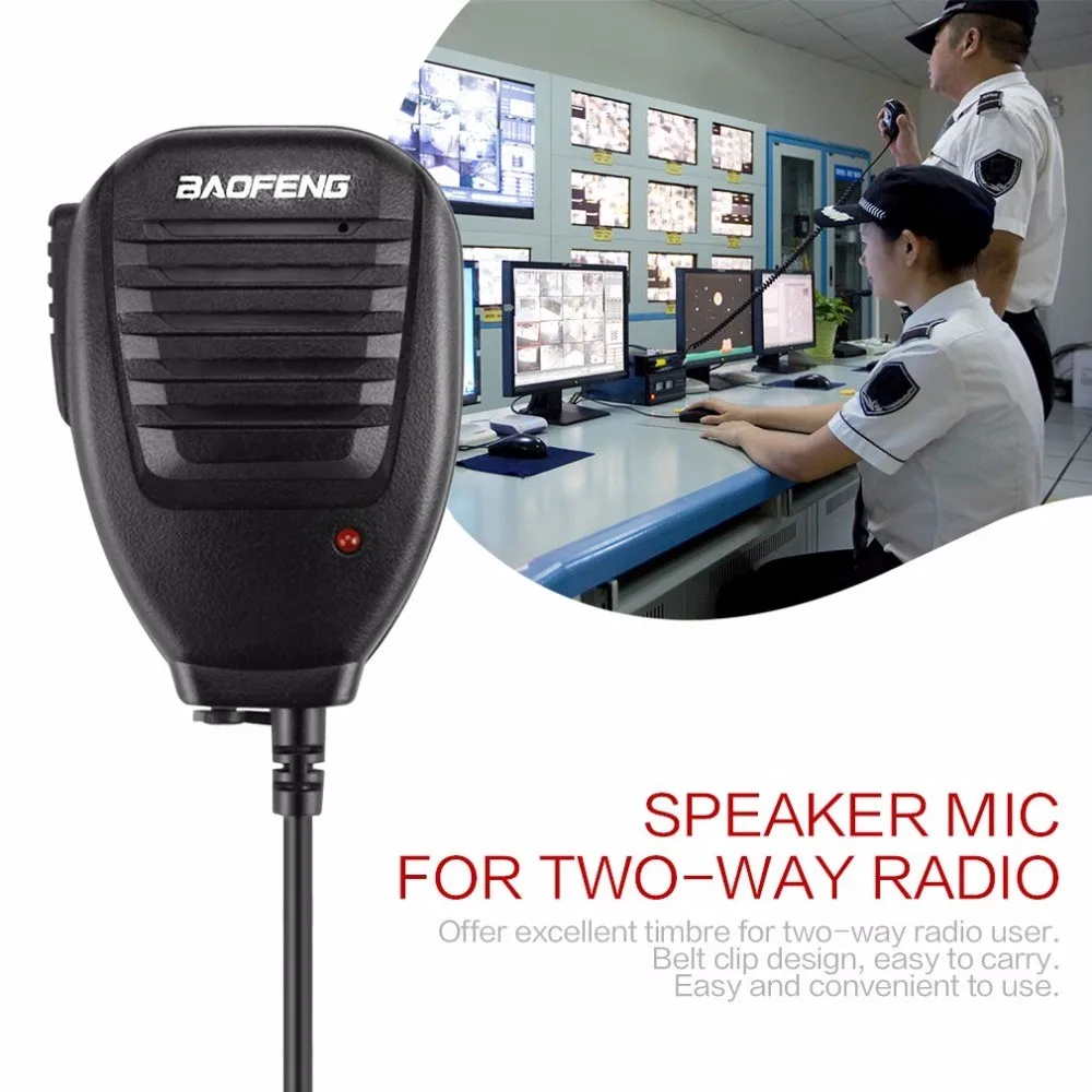 UV-K5 Baofeng Quansheng Walkie Talkie Handheld Speaker Microphone For Baofeng UV-5R BF-888S UV-82 UV-5RE UV-16 Pro Two Way Radio