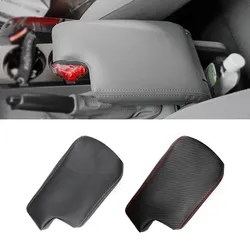 LHD / RHD For BMW 3 Series E46 1998 1999 2000-2005 Car Microfiber Leather Inner Center Console Armrest Box Cover Protective Trim