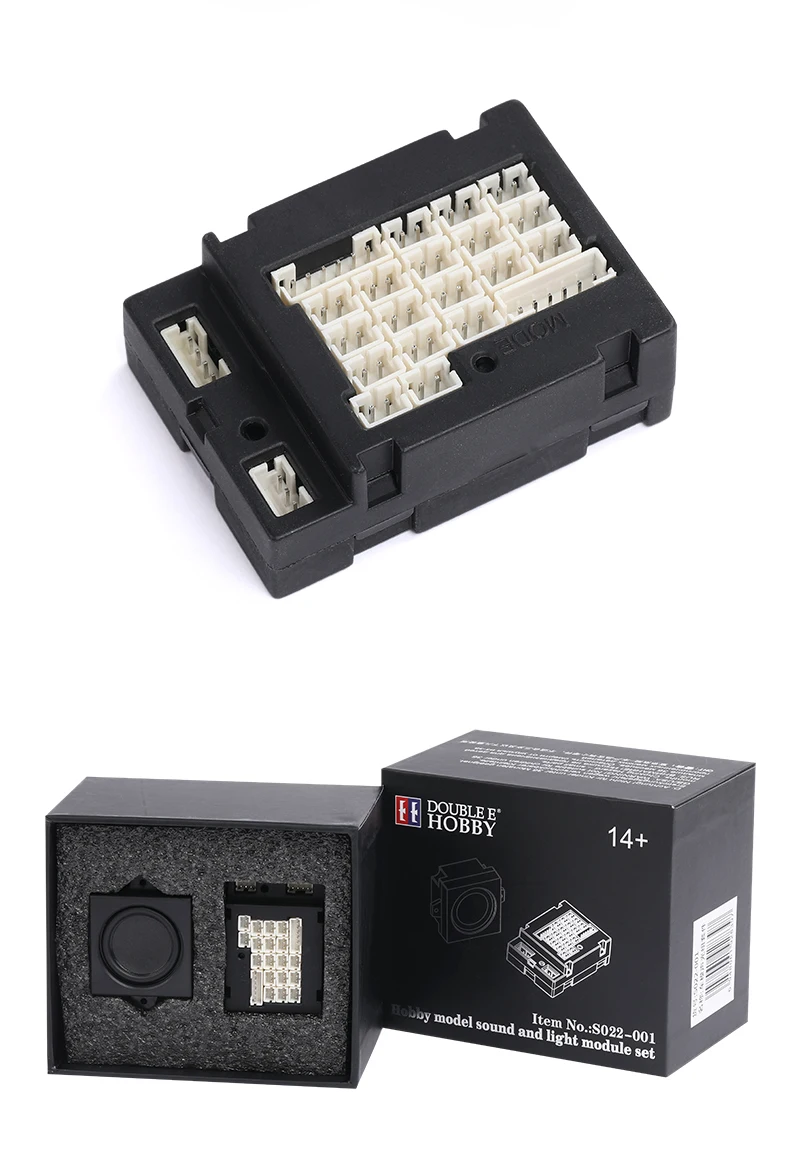 

DOUBLE E 1:14 Model Truck Sound Simulator Truck Sound Set Tractor Dumper Truck Simulation Engine Sound