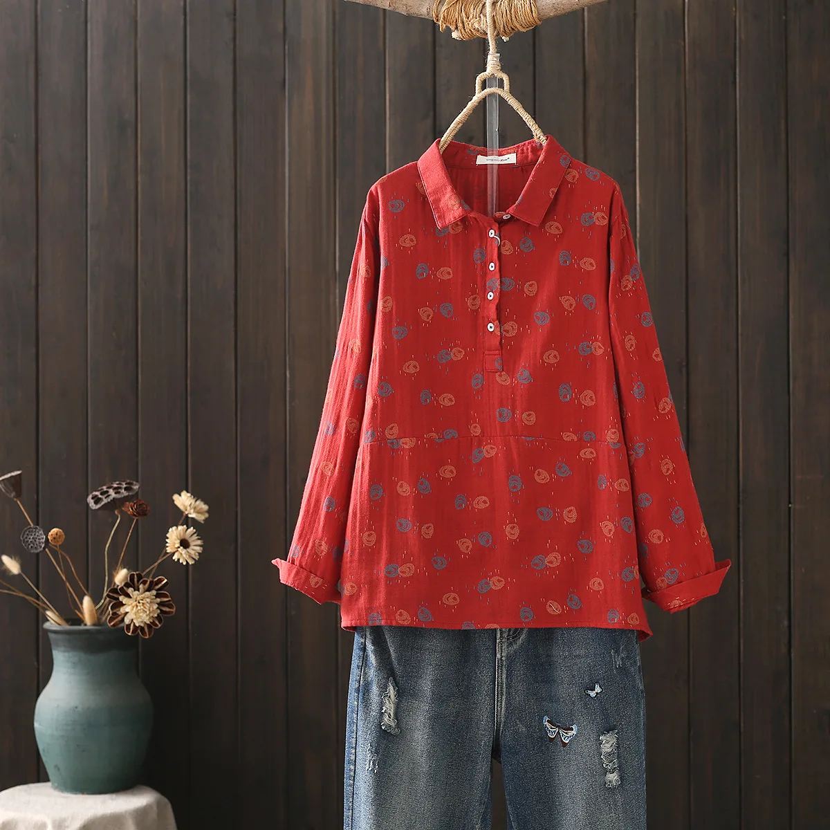 Red Long Sleeve