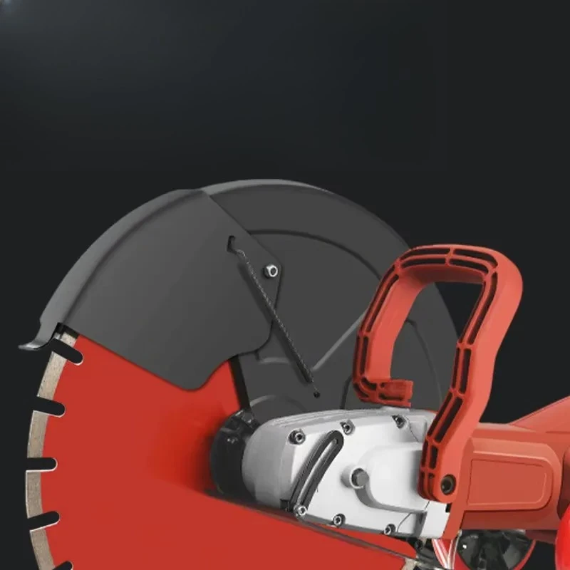 16cm High Power Concrete Floor Stone Cutting Machine Dust Free Slotting Saw for Hydropower Road Construction Heavy Duty
