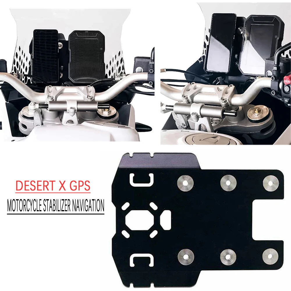 

For Ducati Desert X GPS Support Accessories Desertx GPS Motorcycle Stabiliser Navigation DESERT X Mobilephone Anti-shake Bracket