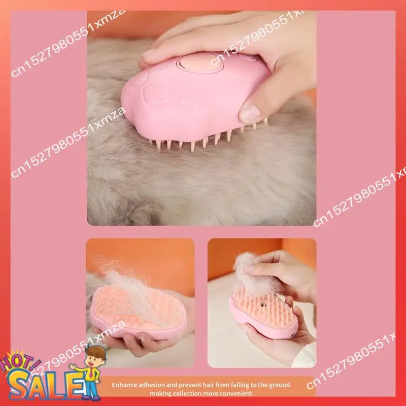 ABCL Pet Cleaning Brush Spray Massage Combing One Click To Remove The Fur, Bathing Hair Removal, Cats And Dog Pet Supplies Durab