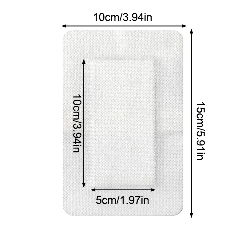 10/30pc Sterile Dressing Waterproof Breathable Cushion Adhesive Plaster Wound Hemostasis Sticker First Aid Bandage Emergency Kit