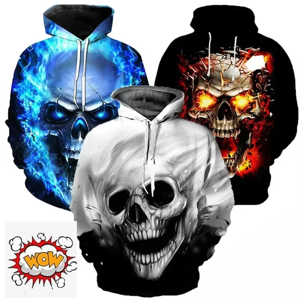 

Mens Halloween Thrillerstyle Skull Hoodie 3d Print Men Hoodies Winter Sweatshirts Hoodies Men's Hooded Sweatshirt Men's Clothing