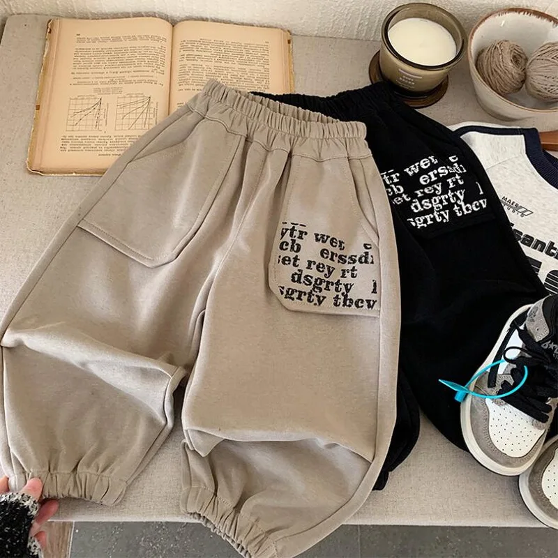 

Детская одежда, брюки, весенне-осенние новые штаны Харлан для маленьких мальчиков, повседневные брюки для мальчиков, детские спортивные штаны для детей 2–11 лет