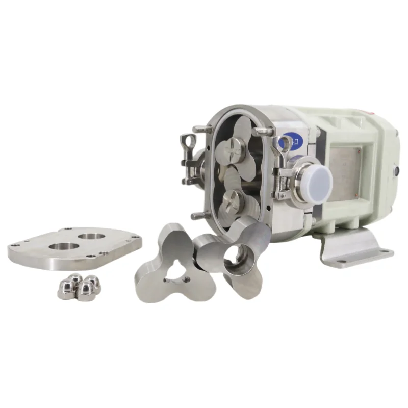 Sanitary Stainless Steel Continuously Variable Chocolate Lobe Pump