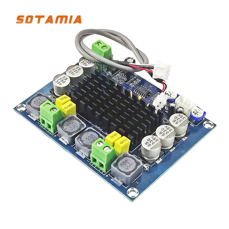 SOTAMIA 120W Power Amplifier Board TPA3116D2ระบบเสียงสเตอริโอ Amplificador ลำโพง Home Amplificador Amp