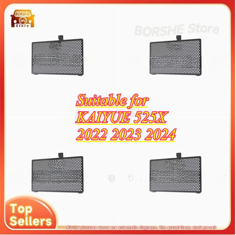 Adecuado para KAIYUE 525X 2022 2023 2024 modificación protector de rejilla de radiador cubierta de tanque de radiador de refrigeración por agua