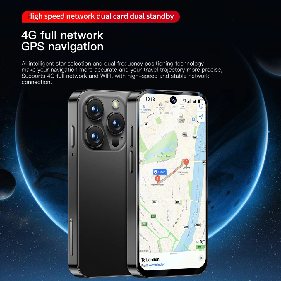 SOYES XS19 Pro 4GB 64GB Android 12 Small Phone