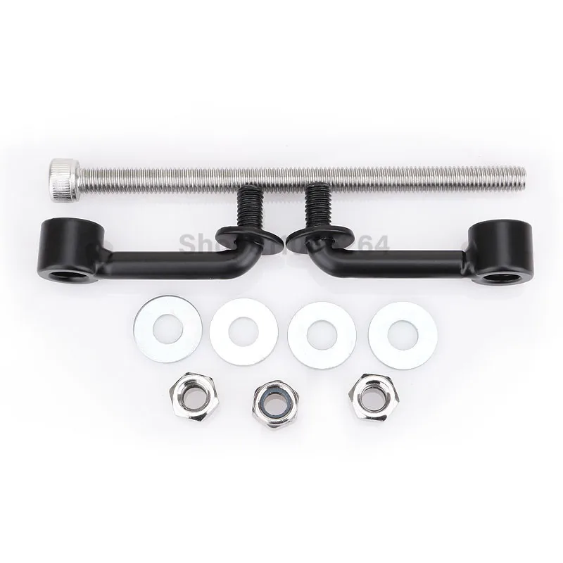 Motorcycle Accessories Black Billet 2