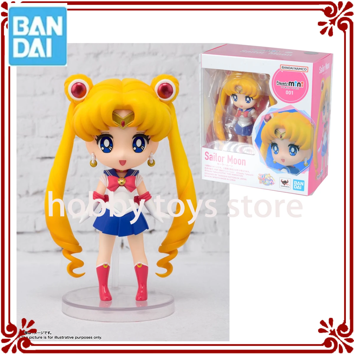 

Bandai Original Figuarts Mini Tenoh Haruka Sailor Moon Q Version of Movable Animation Action Dolls Collection Boys Girl Gifts